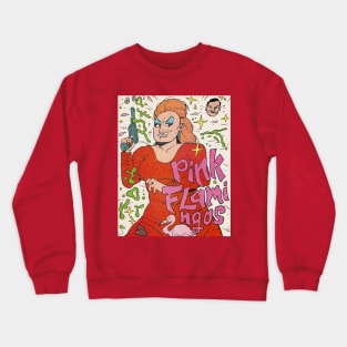 PINK FLAMINGOS Crewneck Sweatshirt